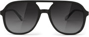 001 Black - Gradient Grey / 56 Millimeters | B0C27S1P7F | FEISEDY Retro Aviator Sunglasses Women Men Classic Square Shades Trendy Sun Glasses UV400 Protection B2394