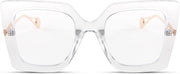 ÉÌƷͼƬ 51 | B08DF5QRXC | FEISEDY Oversized Square Blue Light Blocking Glasses Eye Strain Glare Pearl Inlay Arm Cat Eye Fashion Eyewear B2639