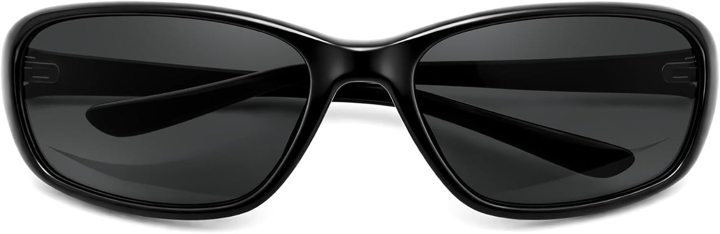 商品图片 7 | B0GLGJQXJW | FEISEDY Y2K Bug Eye Cat Eye Oval Sunglasses for Women Men B0407 | Ultra-lightweight, UV400 protection, Versatile & Chic, Petite faces