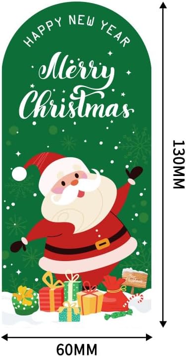 商品图片 4 | B0FXX35T47 | 50 Pcs Christmas Gift Box Sealing Sticker - Christmas Labels Sealing Sticker Gift Wrapping Adhesive Tags