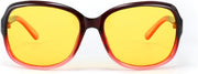 ÉÌƷͼƬ 79 | B081YY5RM3 | FEISEDY Classic Womens Night Glasses Driving Anti Glare Wrap Around Yellow Sunglasses B2548