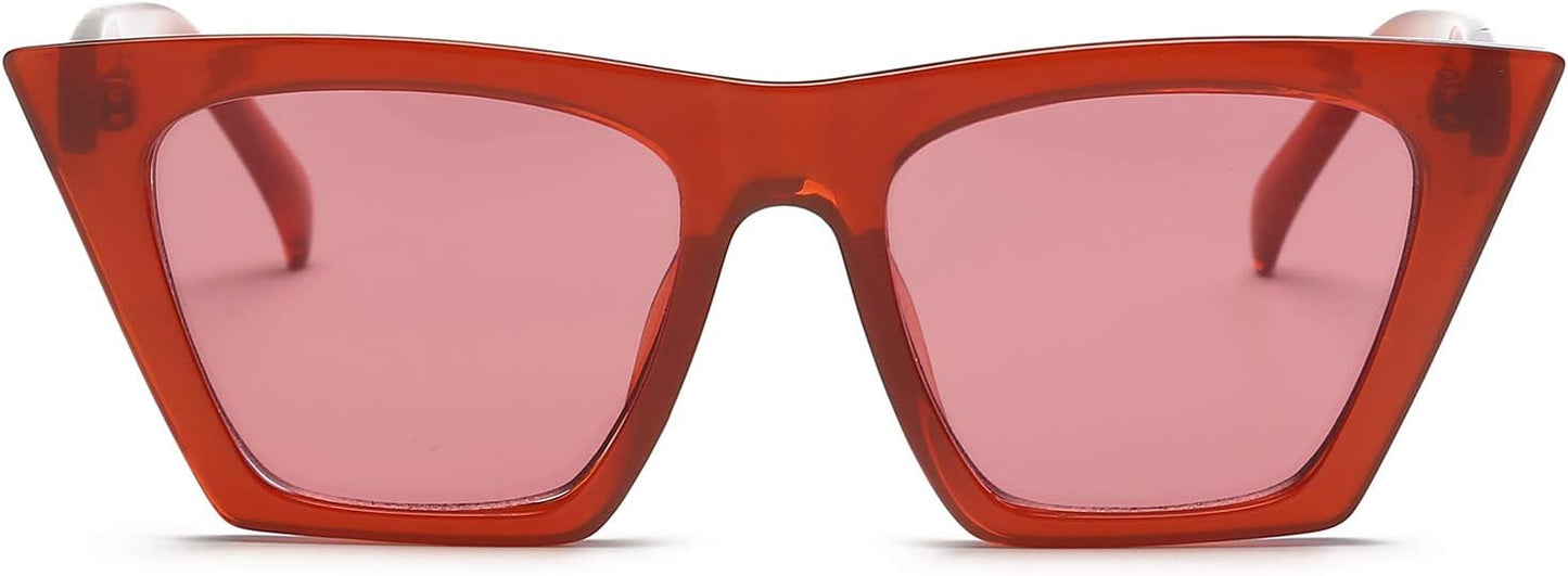 商品图片 90 | B0C5378735 | FEISEDY Vintage Square Cat Eye Sunglasses Women Trendy Cateye Sunglasses B2473