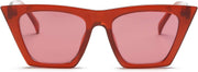 ÉÌƷͼƬ 90 | B0C5378735 | FEISEDY Vintage Square Cat Eye Sunglasses Women Trendy Cateye Sunglasses B2473