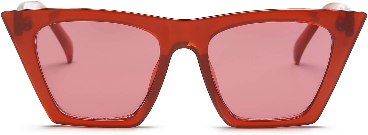 商品图片 90 | B0C5378735 | FEISEDY Vintage Square Cat Eye Sunglasses Women Trendy Cateye Sunglasses B2473