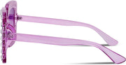 ÉÌƷͼƬ 40 | B077GMJCV8 | FEISEDY Women Sparkling Crystal Sunglasses Oversized Square Thick Frame B2283
