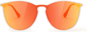 ÉÌƷͼƬ 24 | B0DGCPG41T | FEISEDY Sunglasses for Women Men Retro Round Cateye Designer Cute Mirrored UV Protection Lens B0210