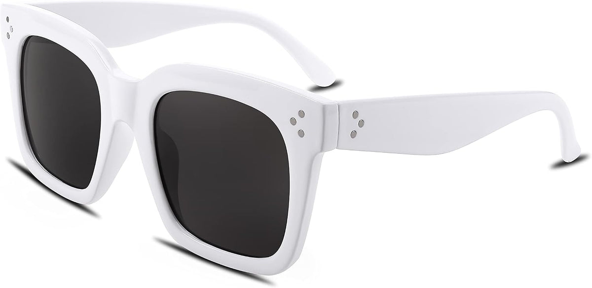 White / 51 Millimeters | B07W7121ZZ | FEISEDY Vintage Butterfly Sunglasses Designer Luxury Sun Glasses B2486