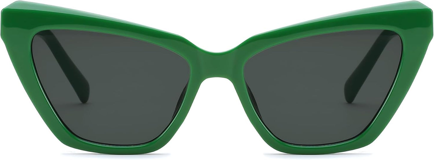 商品图片 3 | B0CYZG81R8 | FEISEDY Retro Cat Eye Sunglasses for Women UV400 Protection Small Vintage Chic Shades B0132