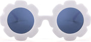 ÉÌƷͼƬ 7 | B0B56MHCN1 | FEISEDY 2 Pack Flower Sunglasses Toddler Beach Party Holiday Round Cute Sun Glasses B2315