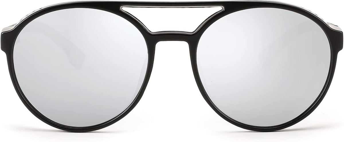 ÉÌƷͼƬ 37 | B0B6HWK6X1 | FEISEDY Classic Steampunk Sunglasses for Men Women Retro Round Gothic Shades Eyewear UV400 Protection B2957
