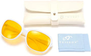 ÉÌƷͼƬ 28 | B081YY5RM3 | FEISEDY Classic Womens Night Glasses Driving Anti Glare Wrap Around Yellow Sunglasses B2548