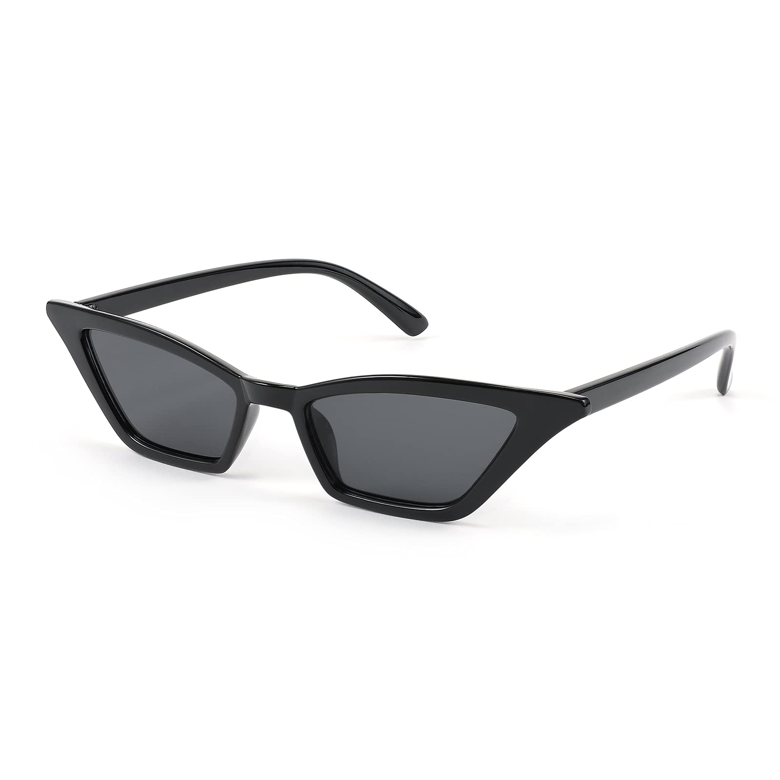 FEISEDY Small Cat Eye Sunglasses Vintage Square Shade Women Eyewear B2291
