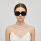 商品图片 2 | B0GRVLVZYS | FEISEDY Women's Polarized Wrap-Around Fit Over Sunglasses with Rhinestones, Anti-Glare Driving Sun Glasses B0362