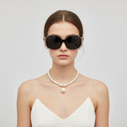 ÉÌƷͼƬ 2 | B0GRVLVZYS | FEISEDY Women's Polarized Wrap-Around Fit Over Sunglasses with Rhinestones, Anti-Glare Driving Sun Glasses B0362
