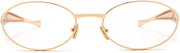 ÉÌƷͼƬ 20 | B0FH4FH8VH | FEISEDY Retro Oval Sunglasses Women Men - Gold Metal Chunky Frame, UV400 for Driving & Daily Wear B0312