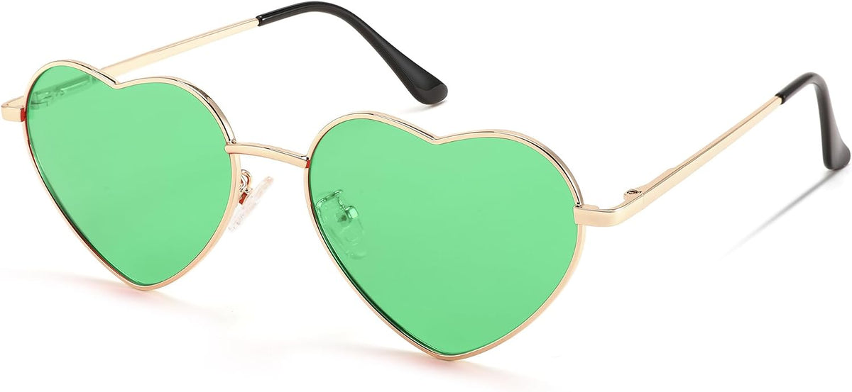 ÉÌƷͼƬ 21 | B0BP6HX1R6 | FEISEDY Polarized Heart Sunglasses Women Men Metal Frame Cute Lovely Glasses UV400 Protection B2375
