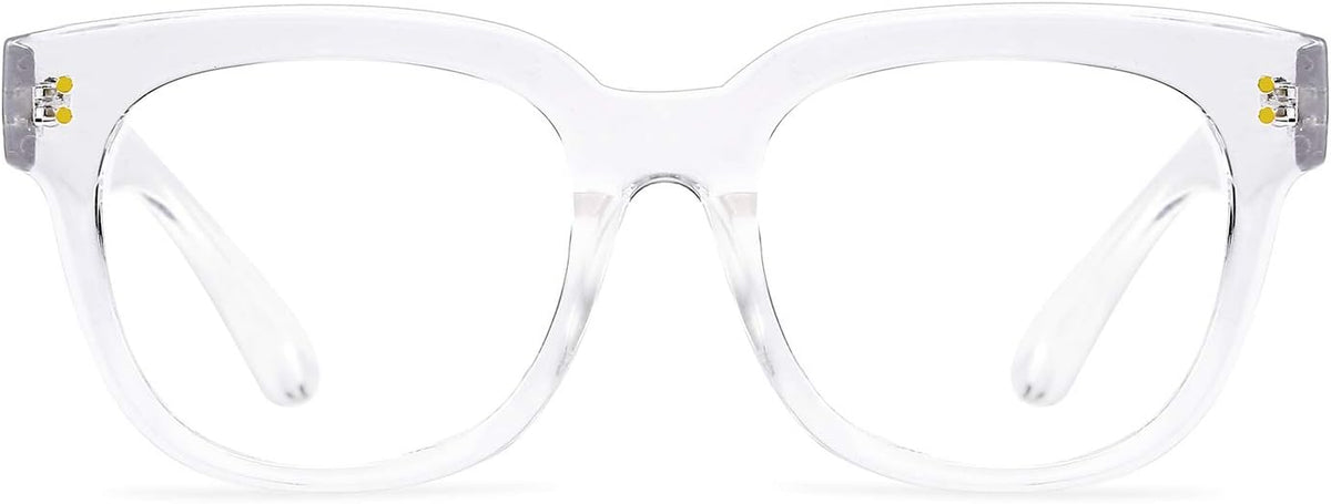 ÉÌƷͼƬ 10 | B0DBQFZT73 | FEISEDY Retro Square Thick Big Frame Blue Light Blocking Reading Glasses Anti Glare Digital Eyestrain Reader B2523