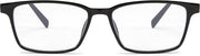 ÉÌƷͼƬ 2 | B0C76TH7N3 | FEISEDY Lightweight TR90 Flexible Titanium B Rectangle Reading Glasses Anti-Blue Light Eyeglass B0018