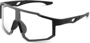 012 Transparent / 75mm | B0DTYMNTQM | FEISEDY Sports Sunglasses for Men, Women and Teens - Baseball, Biking, Cycling UV400 Protection B2388