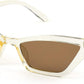 Champagne / Tea Lens / 53 Millimeters | B09GVXDHSN | FEISEDY Small Cat Eye Sunglasses Vintage Square Shade Women Eyewear B2291