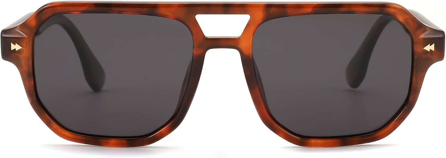 商品图片 32 | B0DSH2BVX5 | FEISEDY Polarized Aviator Sunglasses Men Women, Retro 70s Style Design - UV400 Protection, Driving & Daily Wear B0203