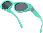 ÉÌƷͼƬ 24 | B0DHWVFXXY | FEISEDY Retro Oval Sunglasses UV400 Protection Retro Y2K Sunglasses B0234