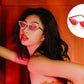 商品图片 68 | B079KYQYT3 | FEISEDY Small Cat Eye Sunglasses Vintage Square Shade Women Eyewear B2291