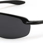 Black / 65 Millimeters | B0FY1KFXRJ | FEISEDY Sports Sunglasses for Men Women TR90 Rimless Frame for Running Fishing Driving B0349
