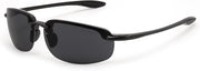 Black / 65 Millimeters | B0FY1KFXRJ | FEISEDY Sports Sunglasses TR90 Rimless Frame for Men Women B0349