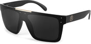 Polarized Gray Lenses With Black Temples 001 / 72 Millimeters | B0BZ4P8L94 | FEISEDY Polarized Sunglasses for Men, Z87 Oversized Square Flat Top B2990