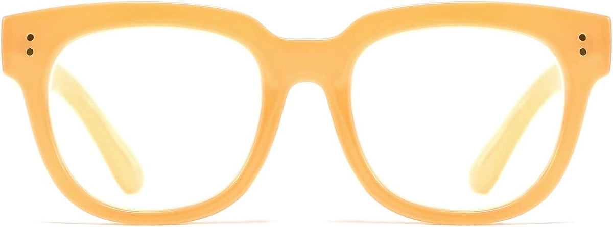 ÉÌƷͼƬ 17 | B0DBQFZT73 | FEISEDY Retro Square Thick Big Frame Blue Light Blocking Reading Glasses Anti Glare Digital Eyestrain Reader B2523