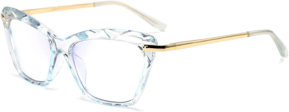 ÉÌƷͼƬ 16 | B07S9JPPPF | FEISEDY Crystal Cat Eye Glasses Frame Blue Light Blocking Computer Eyewear B2500