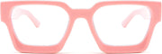 商品图片 9 | B0C1SQ2TX3 | FEISEDY Blue Light Blocking Glasses Thick Computer Eyewear Retro 90s Square Frame B2383