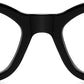 商品图片 8 | B0G34Q5S98 | FEISEDY Retro Trendy Narrow Blue Light Glasses for Women Men B0316 | Vintage 90s Small Square Eyeglasses,Blue Light Blocking
