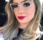 ÉÌƷͼƬ 5 | B07FR6SSY6 | FEISEDY Cat Eye Glasses Frame Clear Lenses Lightweight Eyewear for Women B2440
