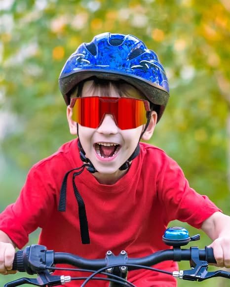 商品图片 30 | B0D78P6WRV | FEISEDY Kids Teens Baseball Polarized Sunglasses Sports Cycling Glasses for Youth Boys Girls Age 8-16 B0157