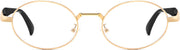 ÉÌƷͼƬ 8 | B0FN7QDKSP | FEISEDY Retro Oval Blue Light Glasses for Women Men, Vintage Trendy Classic Eyeglasses B0325