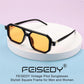 商品图片 166 | B09YTJ4FQZ | FEISEDY Vintage Square 70s Flat Aviator Sunglasses Women Men Classic Retro Stylish Frame UV400 Sunglasses B2622