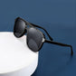 商品图片 126 | B09J8999GR | FEISEDY Retro Square Aviator Sunglasses Women Men 70s Vintage Trendy Plastic Frame Sun Glasses B2835
