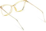 ÉÌƷͼƬ 42 | B07KK3P4KT | FEISEDY Oversized Cat Eye Glasses Frame with Clear Lenses Eyewear for Women B2460