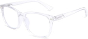Clear / 1.25 x | B07Z363SYH | FEISEDY Vintage Reading Blue Light Blocking Glasses Women Men Reader Spring Hinge Glasses B2519