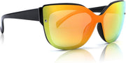 ÉÌƷͼƬ 19 | B09LTWN7GK | FEISEDY Cat Eye Sunglasses Polarized for Women Men£¬Rimless Mirrored Sunglasses, Oversized, Trendy Retro Sun Glasses B2796
