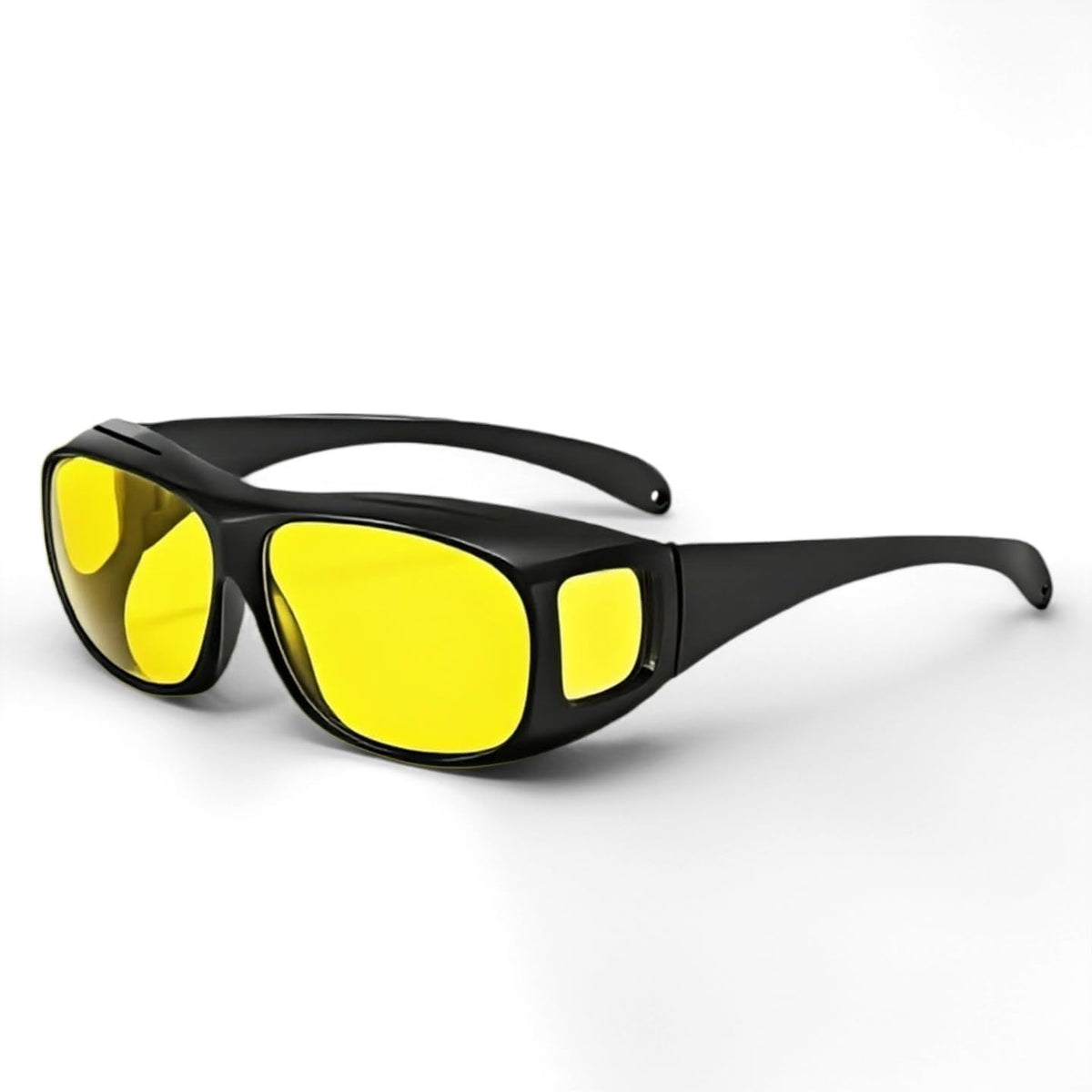 001-yellow Lenses | B0FPCGZ2KF | Fit Over Glasses Sunglasses for Women Men - Driving Glasses Day/Night Myopia Goggles Sunglasses Cover