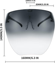 商品图片 15 | B097Y3FQJJ | FEISEDY Full Face Shield Sunglasses – Anti-Fog UV400 Mirror Visor