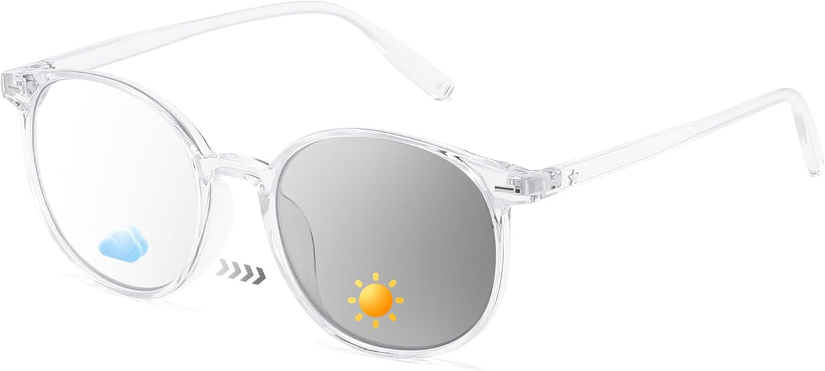 ÉÌƷͼƬ 9 | B0GT2R9GP7 | FEISEDY Photochromic Blue Light Blocking Glasses Fashion Women Men B1238
