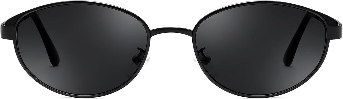 ÉÌƷͼƬ 14 | B0GVDQNHD2 | FEISEDY Oval Metal Sunglasses for Women and Men, Classic UV400 Protection Shades Retro Trendy Driving Fishing Eyewear B0430