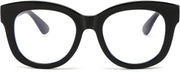 Black / 50 Millimeters | B0DSPFHBJZ | FEISEDY Retro Blue Light Glasses for Women Men, Thick Square Glasses Blue Light Blocking, Anti Glare Digital &Eyestrain B0278