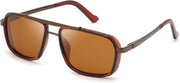 Brown / 55 Millimeters | B0FDKY9HTZ | FEISEDY Retro Aviator Polarized Sunglasses For Women Men 70s Trendy B0292