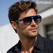 ÉÌƷͼƬ 34 | B09KV1MSHN | FEISEDY Aviator Sunglasses For Women Men Square Chunky Trendy Eyewear B2846
