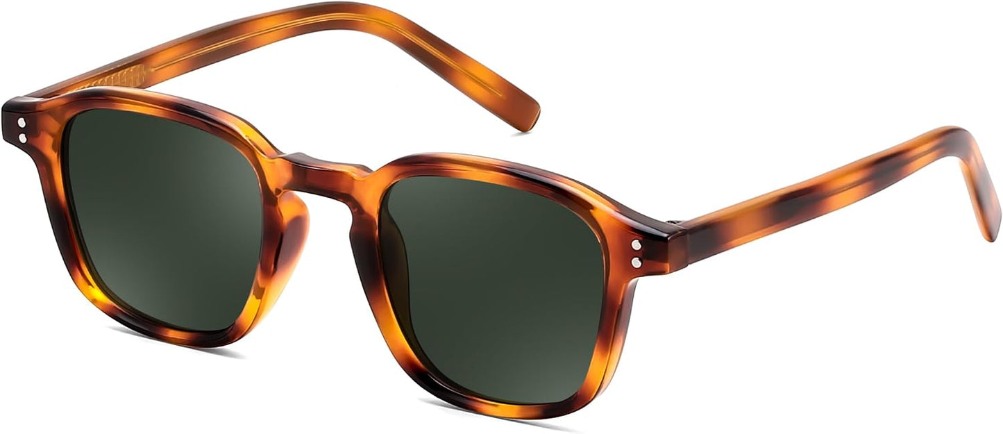 商品图片 20 | B0FHKKRN89 | FEISEDY Retro Square Sunglasses Women Men Vintage Trendy Shades UV400 Protection B0306